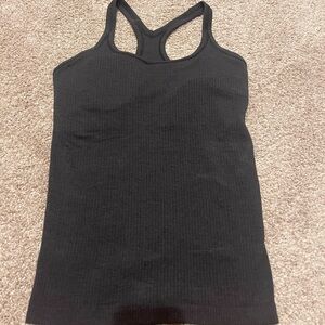 Lululemon ribbed tank with built in bra